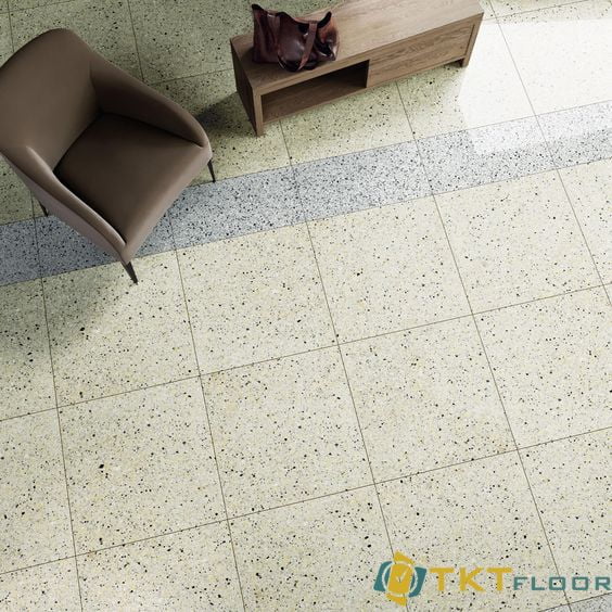 Hình ảnh sàn lát gạch terrazzo