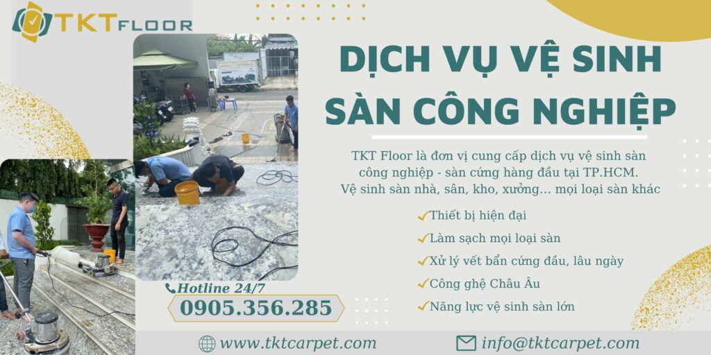 Hình ảnh: Dịch vụ vệ sinh sàn của TKT Floor