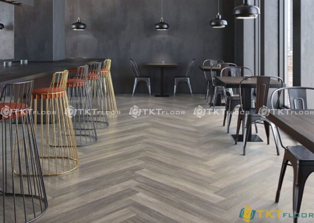 Photos of vinyl flooring cafes